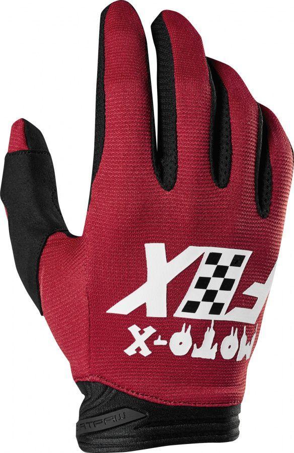 Мотоперчатки Fox Dirtpaw Czar Glove Cardinal
