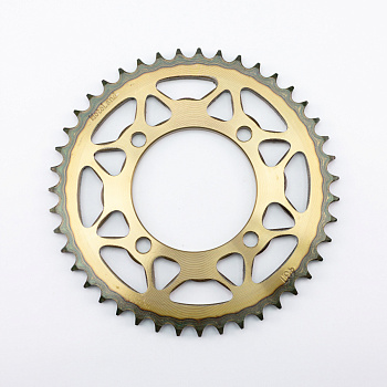 Звезда ведомая SFR 428H 43T закаленные зубья Pitbike 125-190 4x92x76